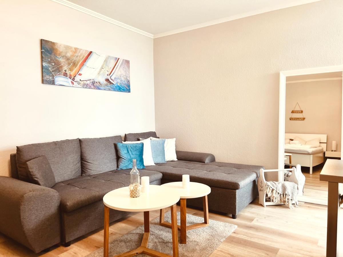 Wohlfuehl Strand Wohnung 'Mein Ankerplatz' Lubeca Exterior foto